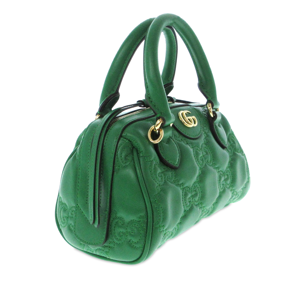 GUCCI Mini GG Matelasse Marmont Satchel - Picture 2 of 12